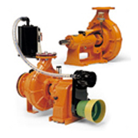 Waste water centrifugal pumps