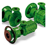 Monobloc pumps for thermic engine