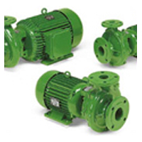 Monobloc electric pumps